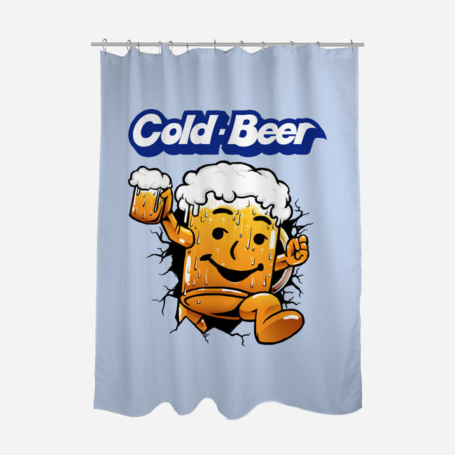 Cold Beer-None-Polyester-Shower Curtain-joerawks