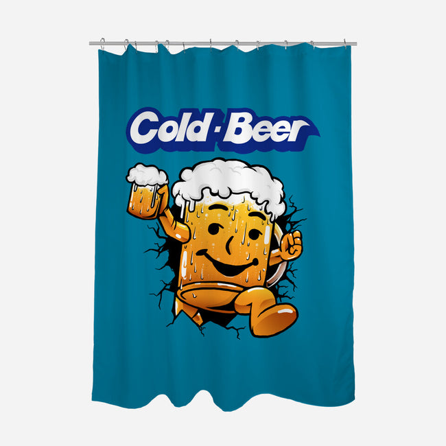 Cold Beer-None-Polyester-Shower Curtain-joerawks