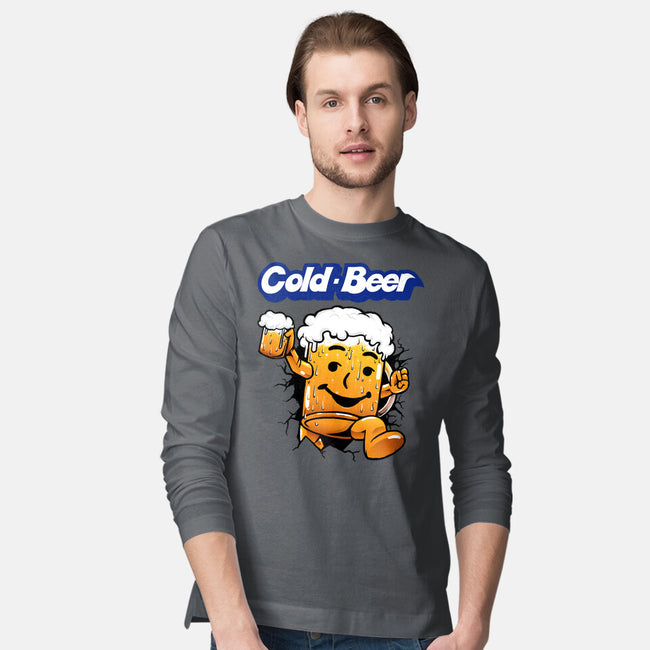 Cold Beer-Mens-Long Sleeved-Tee-joerawks