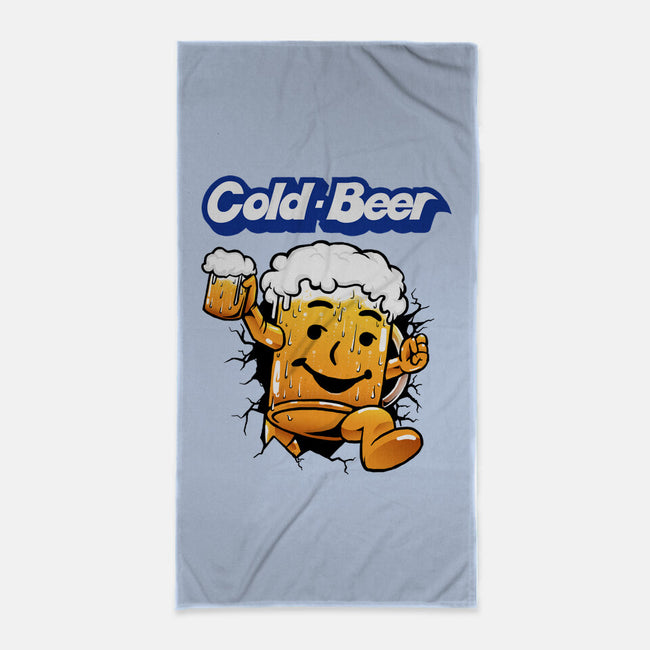 Cold Beer-None-Beach-Towel-joerawks