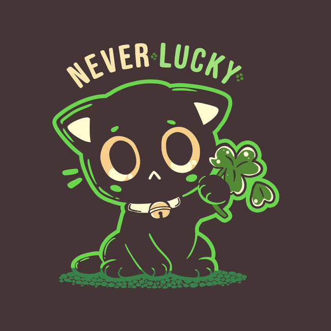 Never Lucky-None-Polyester-Shower Curtain-TechraNova