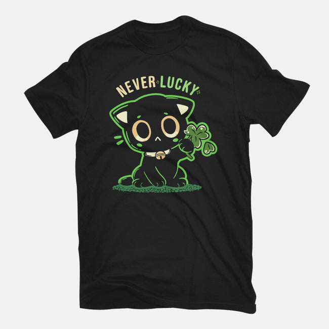 Never Lucky-Womens-Basic-Tee-TechraNova