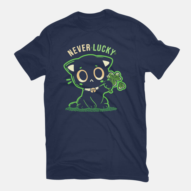 Never Lucky-Mens-Basic-Tee-TechraNova