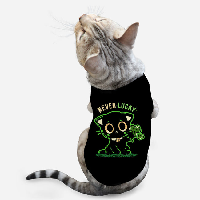 Never Lucky-Cat-Basic-Pet Tank-TechraNova