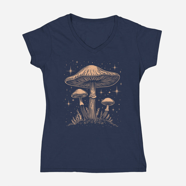 Spore Symphony-Womens-V-Neck-Tee-fanfreak1