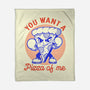 You Want A Pizza Of Me-None-Fleece-Blanket-fanfreak1