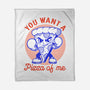 You Want A Pizza Of Me-None-Fleece-Blanket-fanfreak1