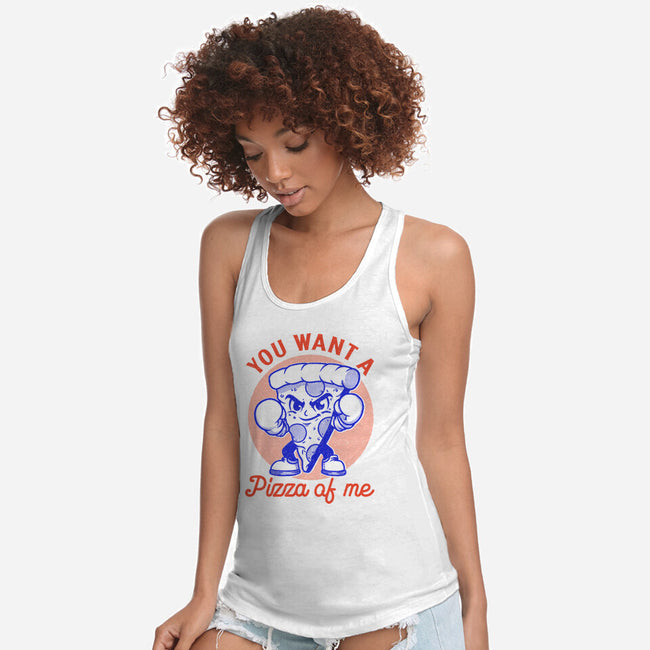 You Want A Pizza Of Me-Womens-Racerback-Tank-fanfreak1