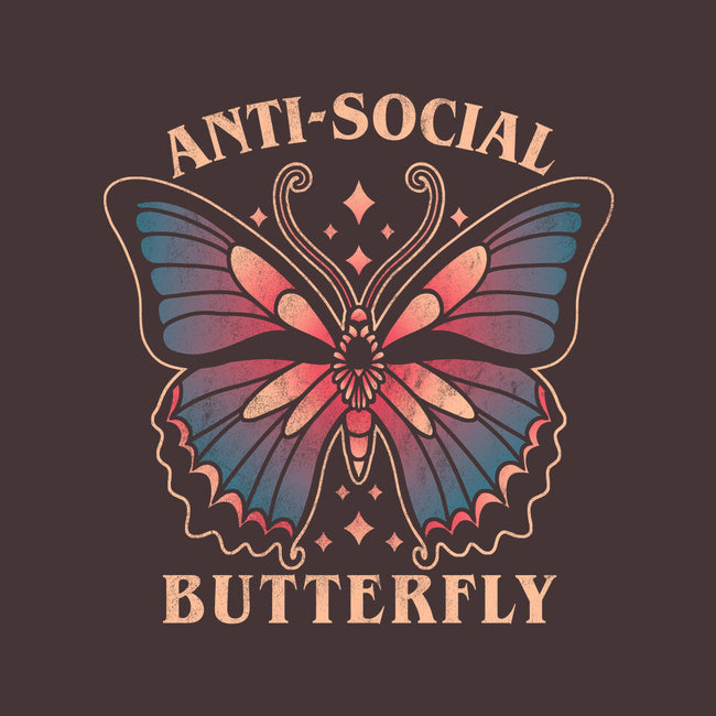 Anti-Social Butterfly-None-Polyester-Shower Curtain-fanfreak1