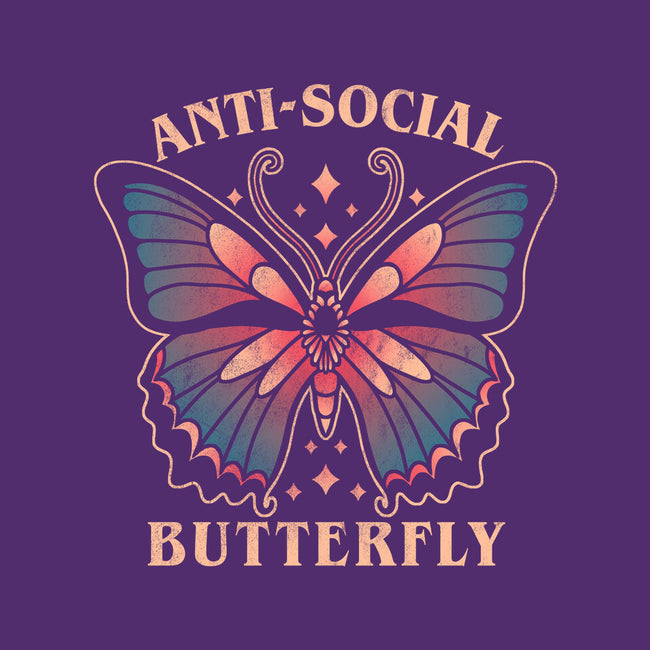 Anti-Social Butterfly-None-Removable Cover-Throw Pillow-fanfreak1