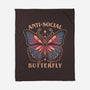 Anti-Social Butterfly-None-Fleece-Blanket-fanfreak1