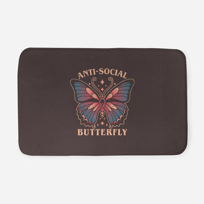 Anti-Social Butterfly-None-Memory Foam-Bath Mat-fanfreak1