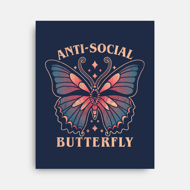 Anti-Social Butterfly-None-Stretched-Canvas-fanfreak1