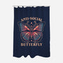 Anti-Social Butterfly-None-Polyester-Shower Curtain-fanfreak1