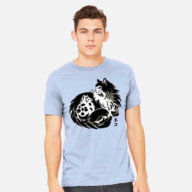 Sumi-e Cats-Mens-Heavyweight-Tee-fanfreak1