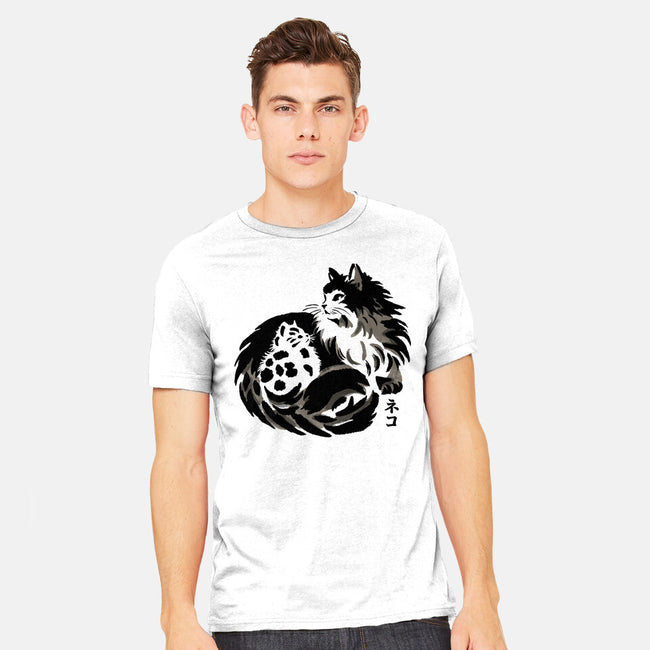 Sumi-e Cats-Mens-Heavyweight-Tee-fanfreak1