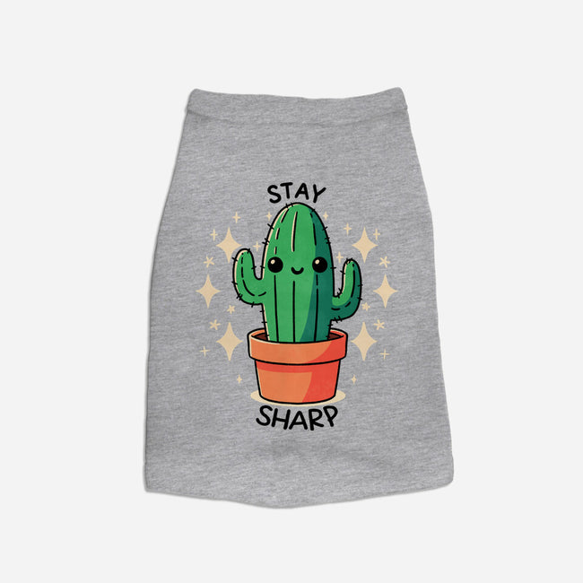 Stay Sharp-Cat-Basic-Pet Tank-fanfreak1