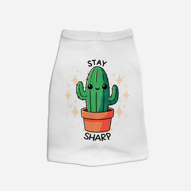 Stay Sharp-Cat-Basic-Pet Tank-fanfreak1