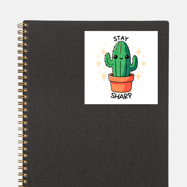 Stay Sharp-None-Glossy-Sticker-fanfreak1