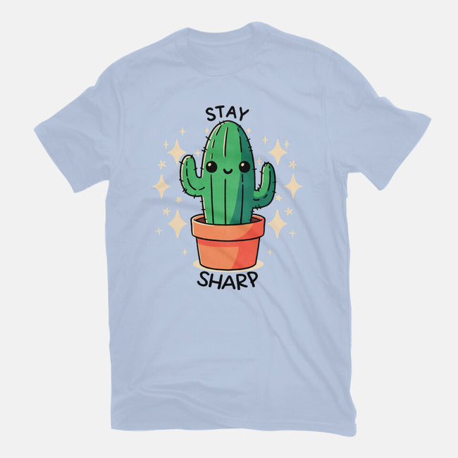 Stay Sharp-Unisex-Basic-Tee-fanfreak1