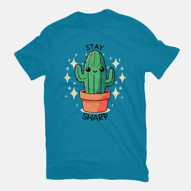 Stay Sharp-Unisex-Basic-Tee-fanfreak1