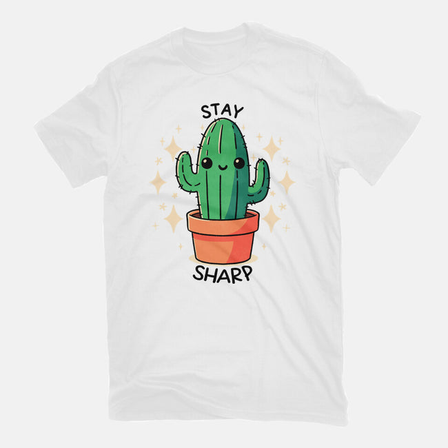 Stay Sharp-Unisex-Basic-Tee-fanfreak1