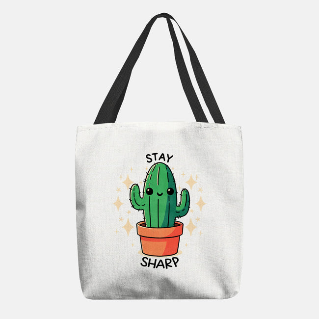 Stay Sharp-None-Basic Tote-Bag-fanfreak1