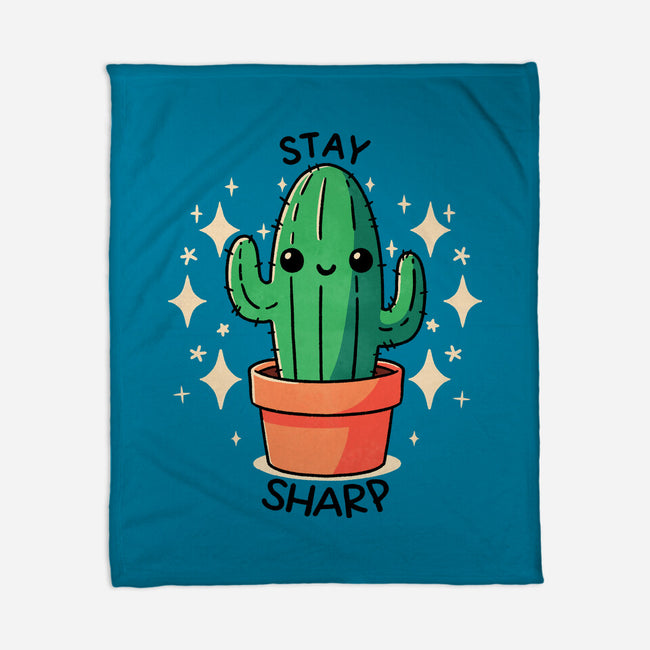 Stay Sharp-None-Fleece-Blanket-fanfreak1