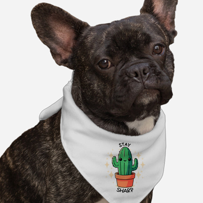 Stay Sharp-Dog-Bandana-Pet Collar-fanfreak1