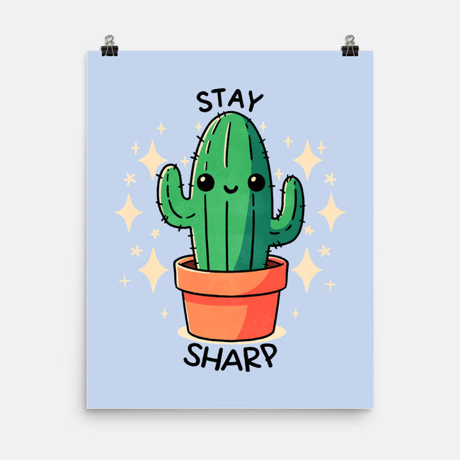 Stay Sharp-None-Matte-Poster-fanfreak1