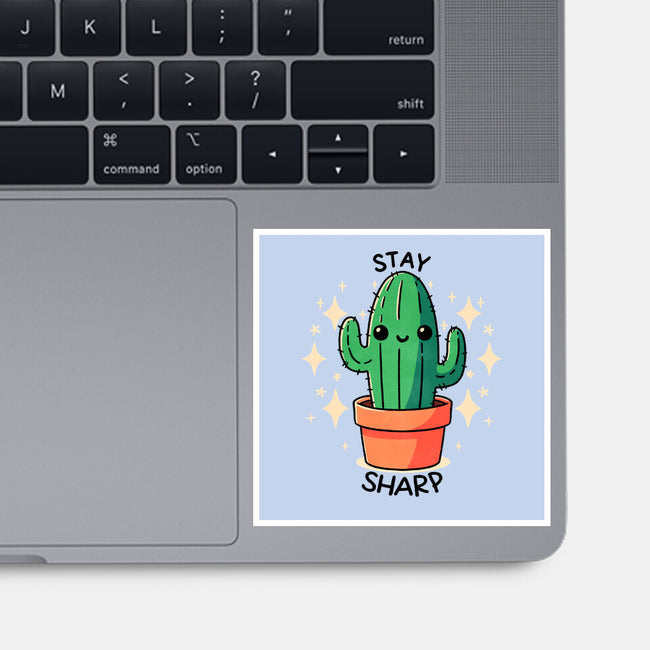 Stay Sharp-None-Glossy-Sticker-fanfreak1