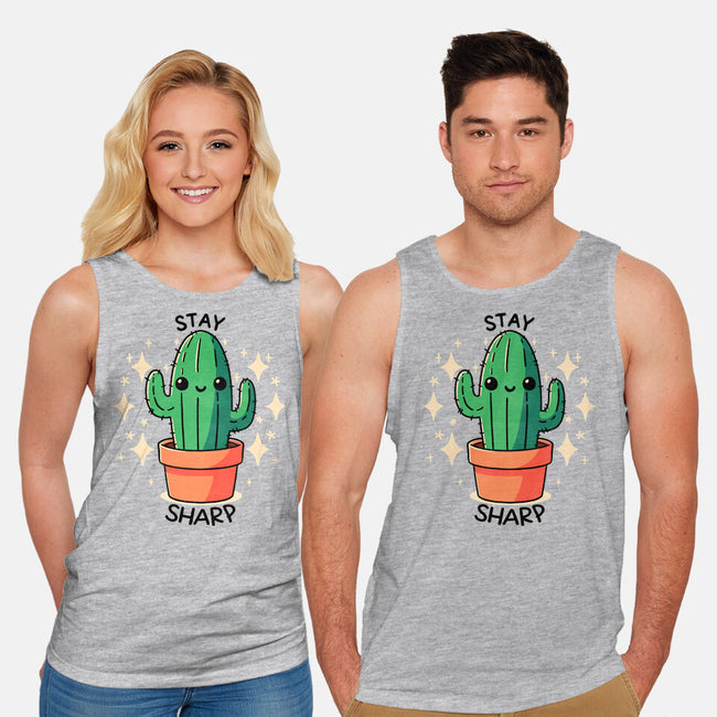 Stay Sharp-Unisex-Basic-Tank-fanfreak1