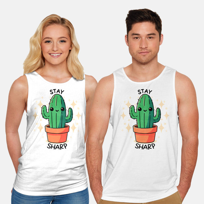 Stay Sharp-Unisex-Basic-Tank-fanfreak1