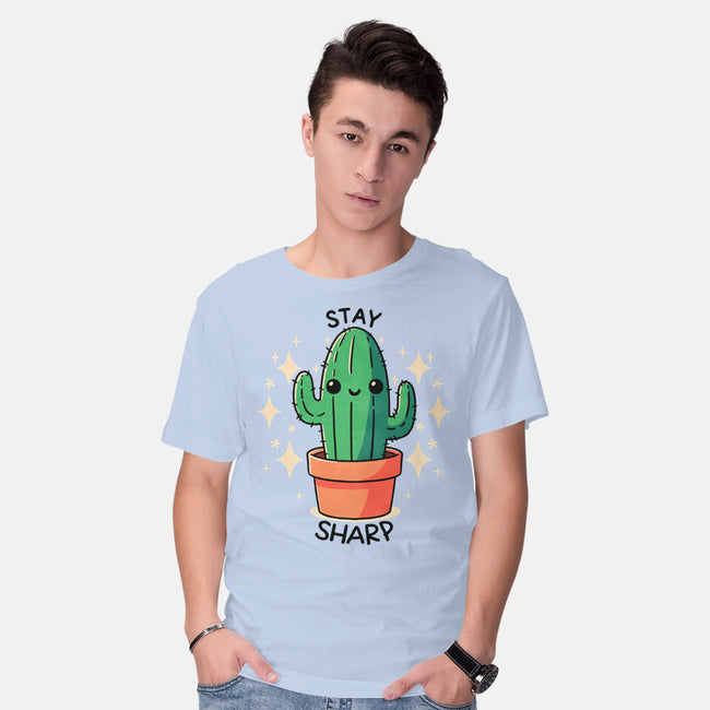 Stay Sharp-Mens-Basic-Tee-fanfreak1