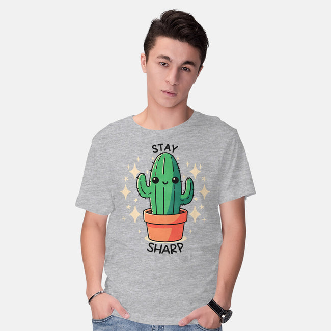 Stay Sharp-Mens-Basic-Tee-fanfreak1