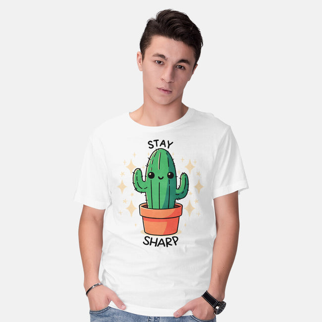 Stay Sharp-Mens-Basic-Tee-fanfreak1