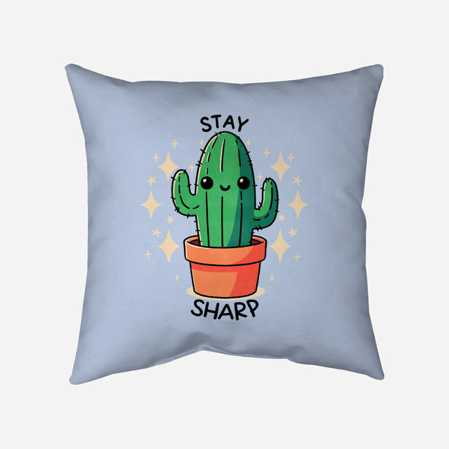 Stay Sharp-None-Removable Cover-Throw Pillow-fanfreak1