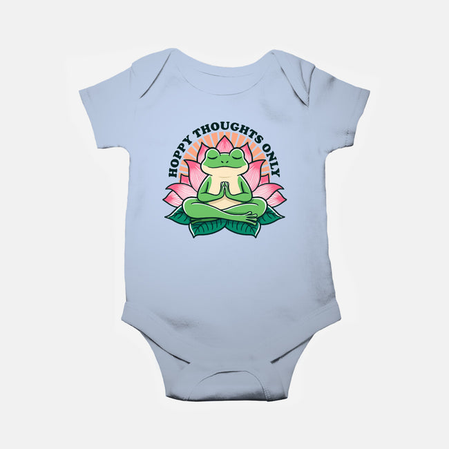 Hoppy Thoughts Only-Baby-Basic-Onesie-fanfreak1