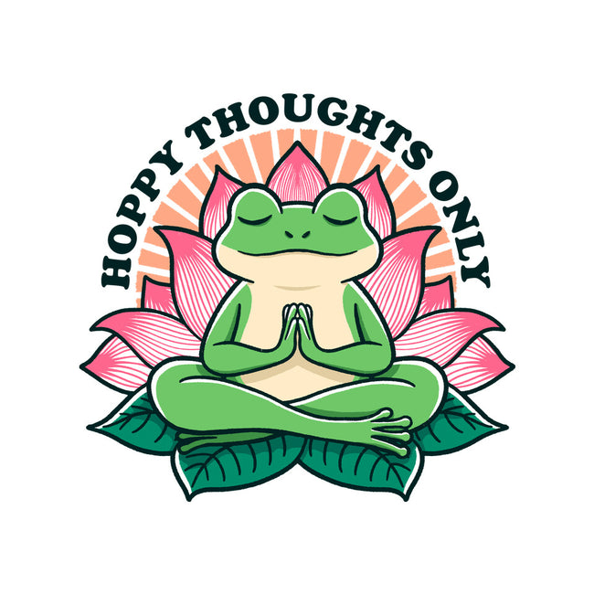 Hoppy Thoughts Only-None-Removable Cover-Throw Pillow-fanfreak1