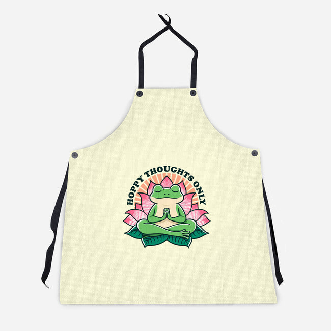 Hoppy Thoughts Only-Unisex-Kitchen-Apron-fanfreak1