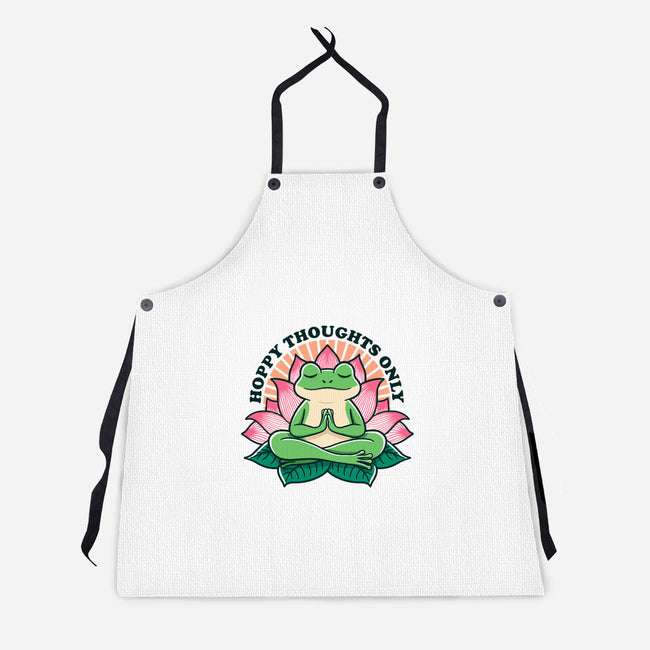 Hoppy Thoughts Only-Unisex-Kitchen-Apron-fanfreak1