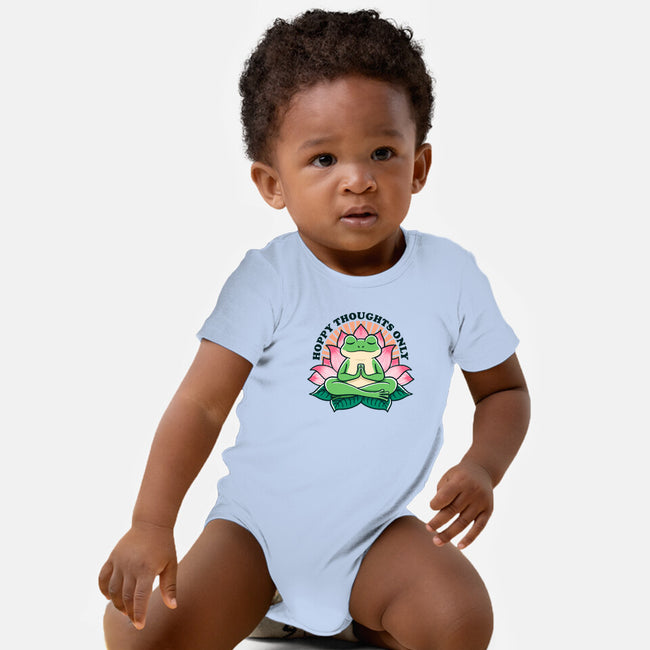 Hoppy Thoughts Only-Baby-Basic-Onesie-fanfreak1