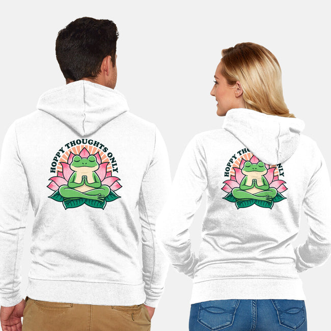 Hoppy Thoughts Only-Unisex-Zip-Up-Sweatshirt-fanfreak1