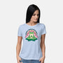 Hoppy Thoughts Only-Womens-Basic-Tee-fanfreak1