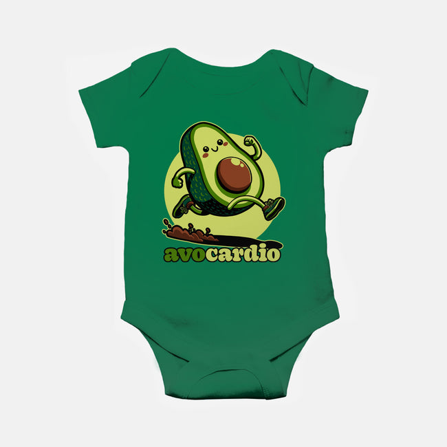 Avocado Exercise-Baby-Basic-Onesie-Studio Mootant