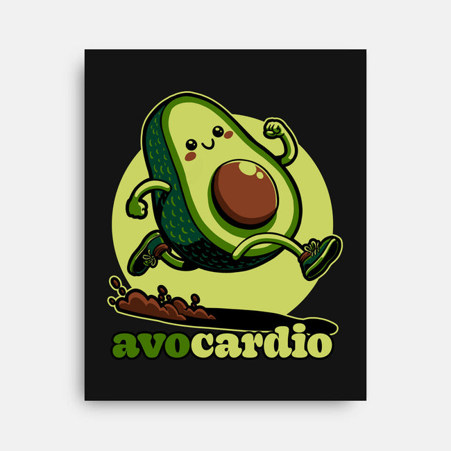 Avocado Exercise-None-Stretched-Canvas-Studio Mootant