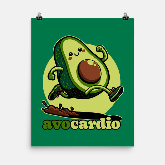 Avocado Exercise-None-Matte-Poster-Studio Mootant