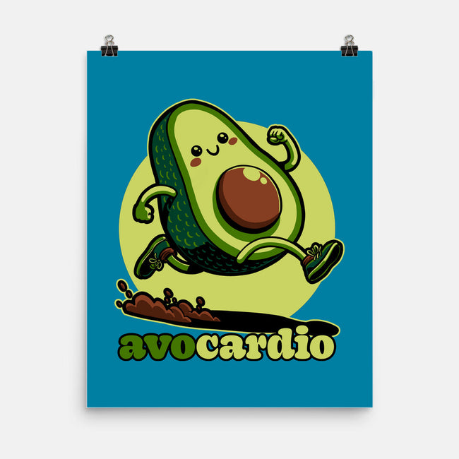 Avocado Exercise-None-Matte-Poster-Studio Mootant