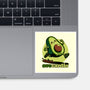 Avocado Exercise-None-Glossy-Sticker-Studio Mootant