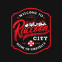 Raccoon City-Womens-Fitted-Tee-arace